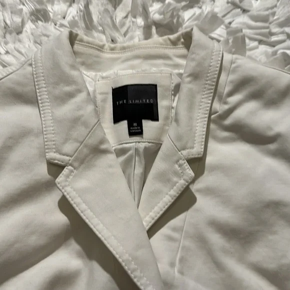 The Limited Blazer white size M - Picture 3 of 4
